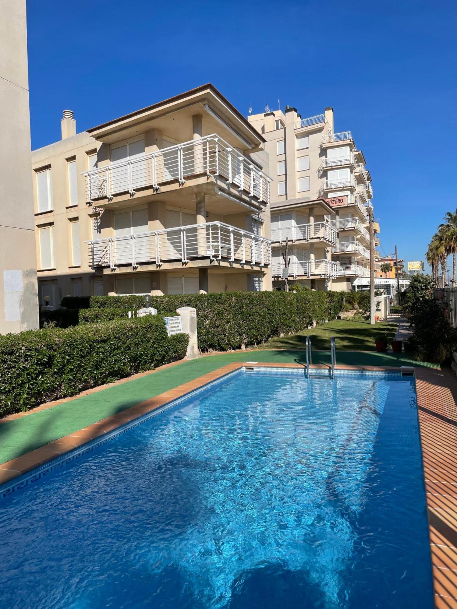 Alpen 1 - Cala Josep I 1Era Linea Apartment Peñíscola Exterior foto