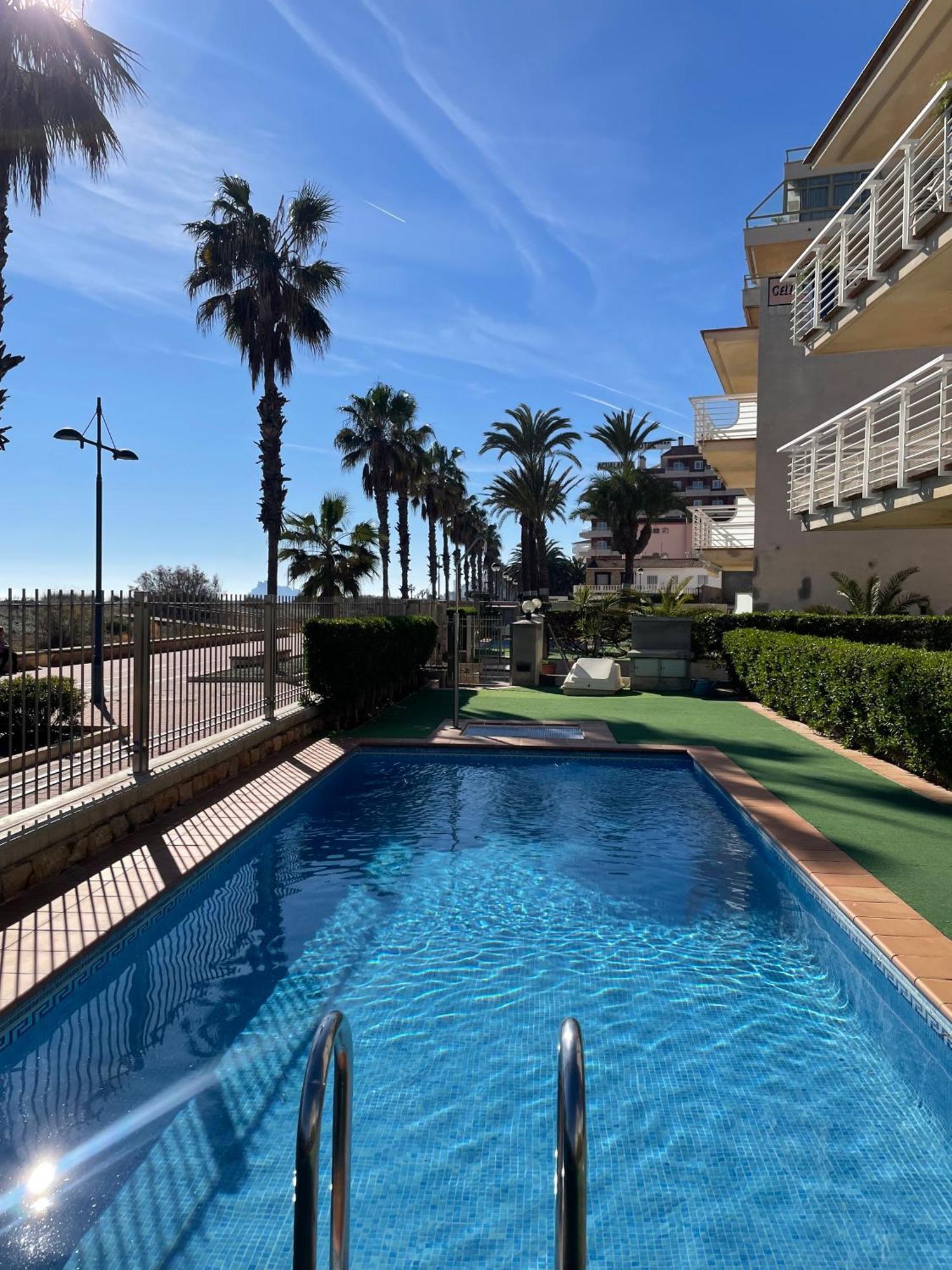 Alpen 1 - Cala Josep I 1Era Linea Apartment Peñíscola Exterior foto