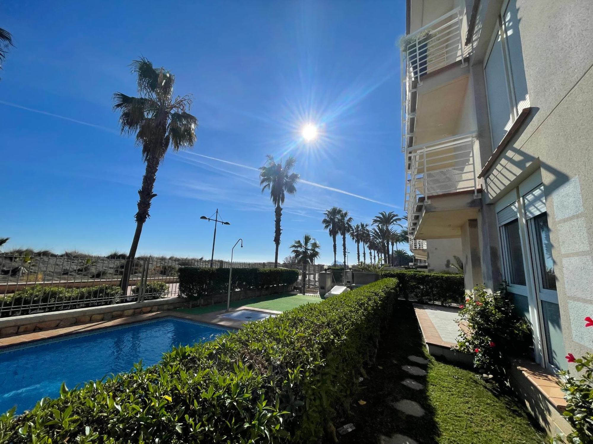 Alpen 1 - Cala Josep I 1Era Linea Apartment Peñíscola Exterior foto